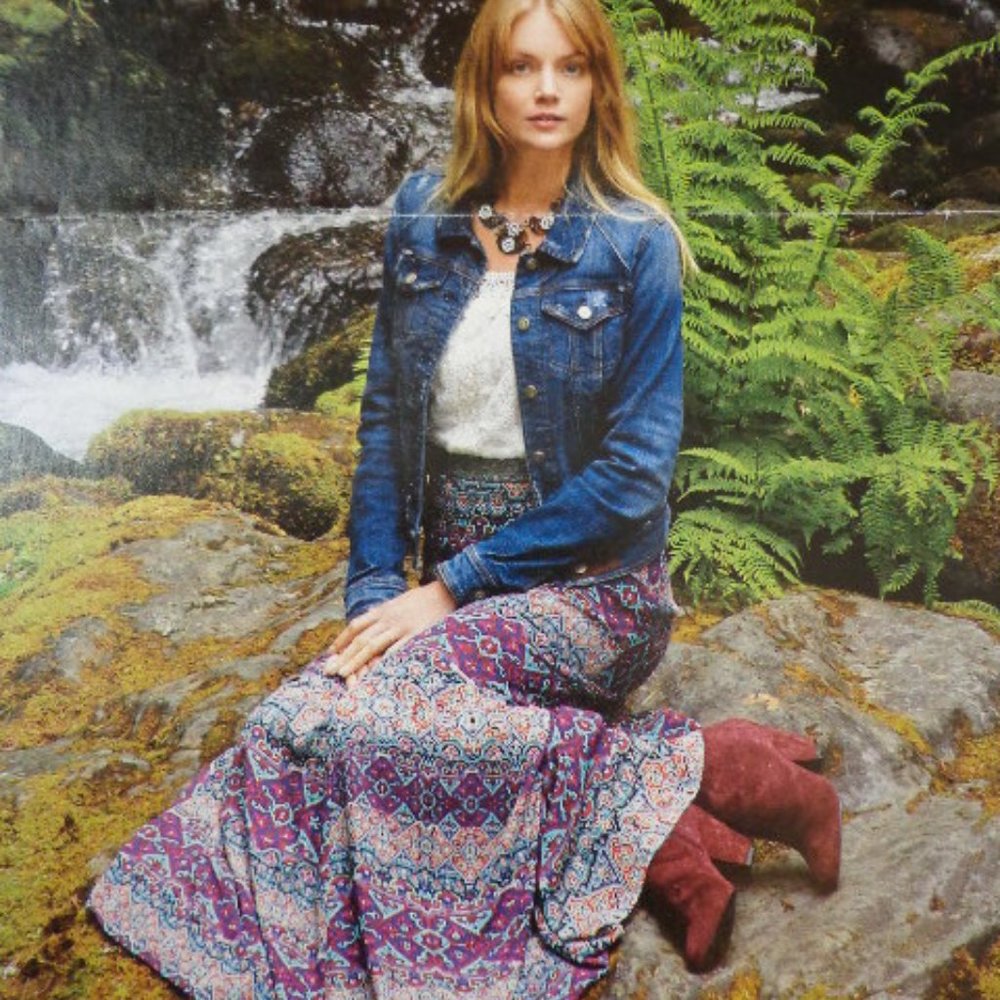 Anthropologie Rani Maxi Skirt by Vanessa Virginia - Picture 14 of 14